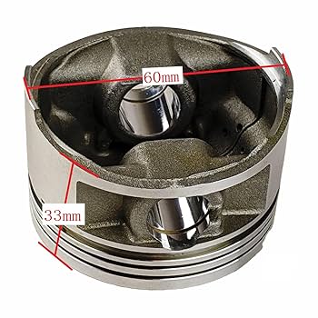 Amazon.com: RedCap 61mm Big Bore Cylinder Piston Kit with
